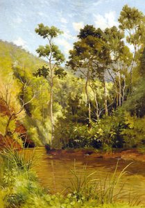 Landscape by Hipolito Boaventura Caron